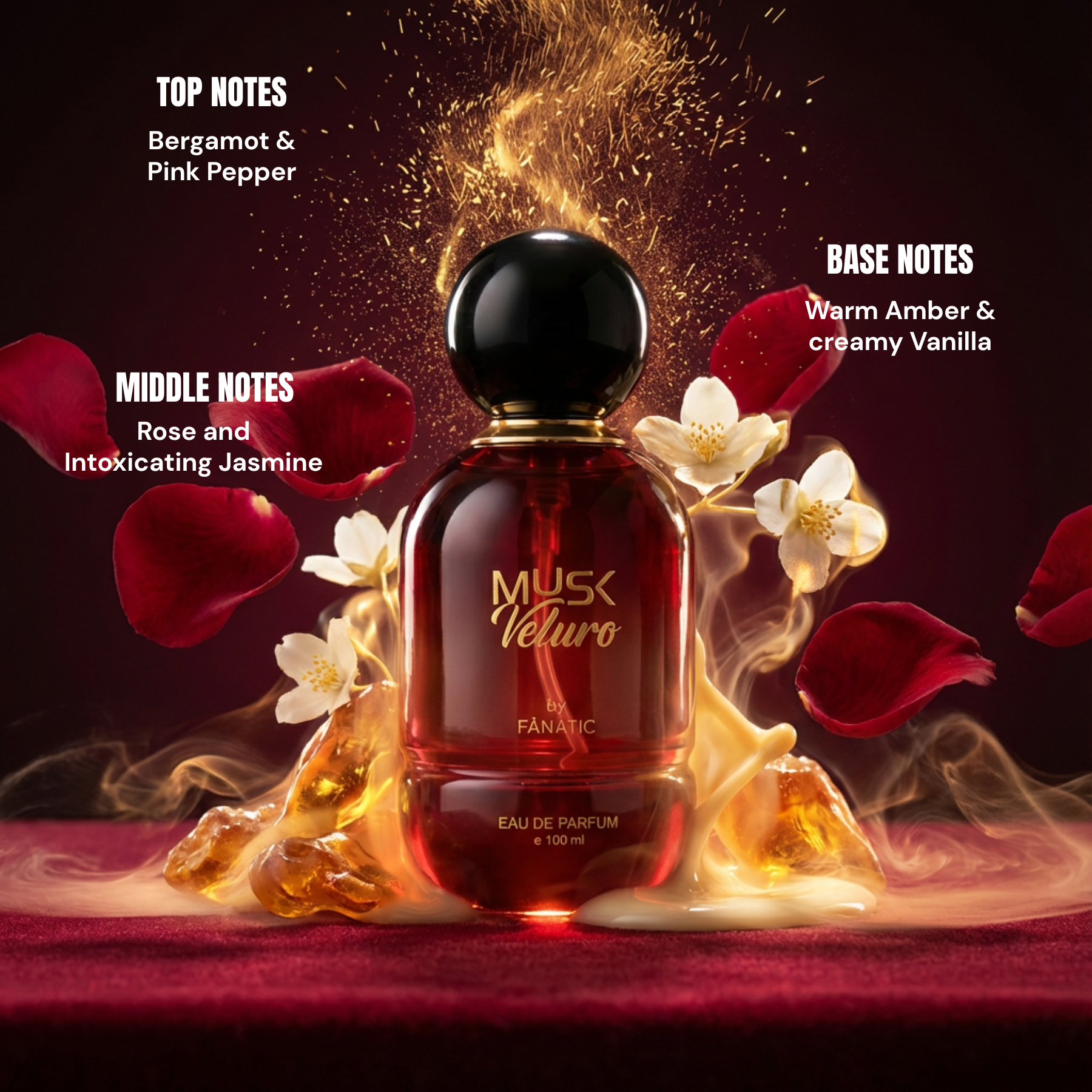 Fanatic Musk Veluro EDP Perfume(100ML)